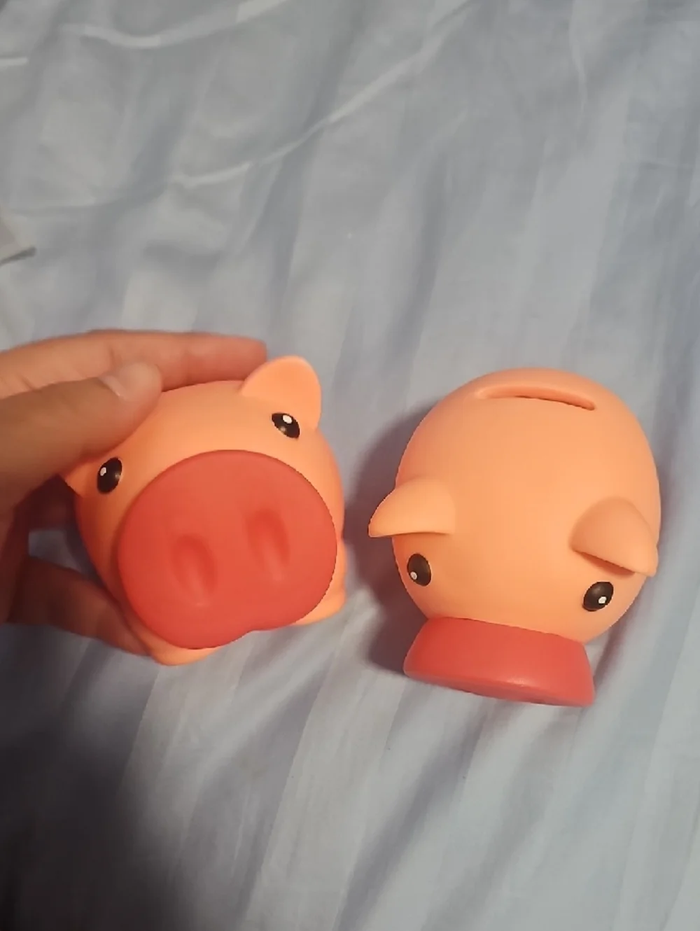 Two Brand New Territorial Savings Bank Of Hawaii Pink Piggy Banks